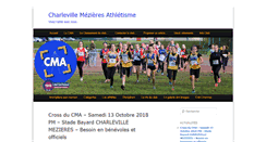 Desktop Screenshot of charlevillemezieresathletisme.org