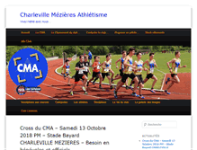 Tablet Screenshot of charlevillemezieresathletisme.org